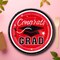 25 Count Red Congrats Grad Dessert Plates Graduation Party Disposable Supplies 7 1/4"